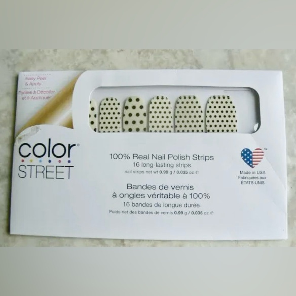 New Color Street Nail Polish Strips • Polka Dot Com Overlay